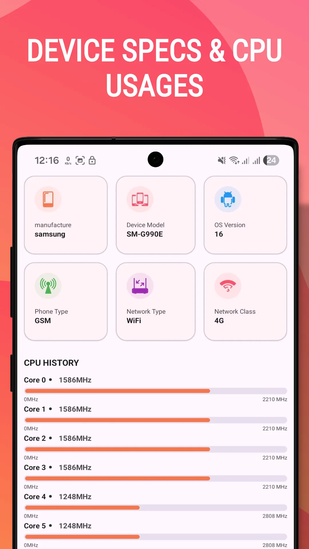 Force 5G/LTE & Network Monitor screenshot 4 of 9