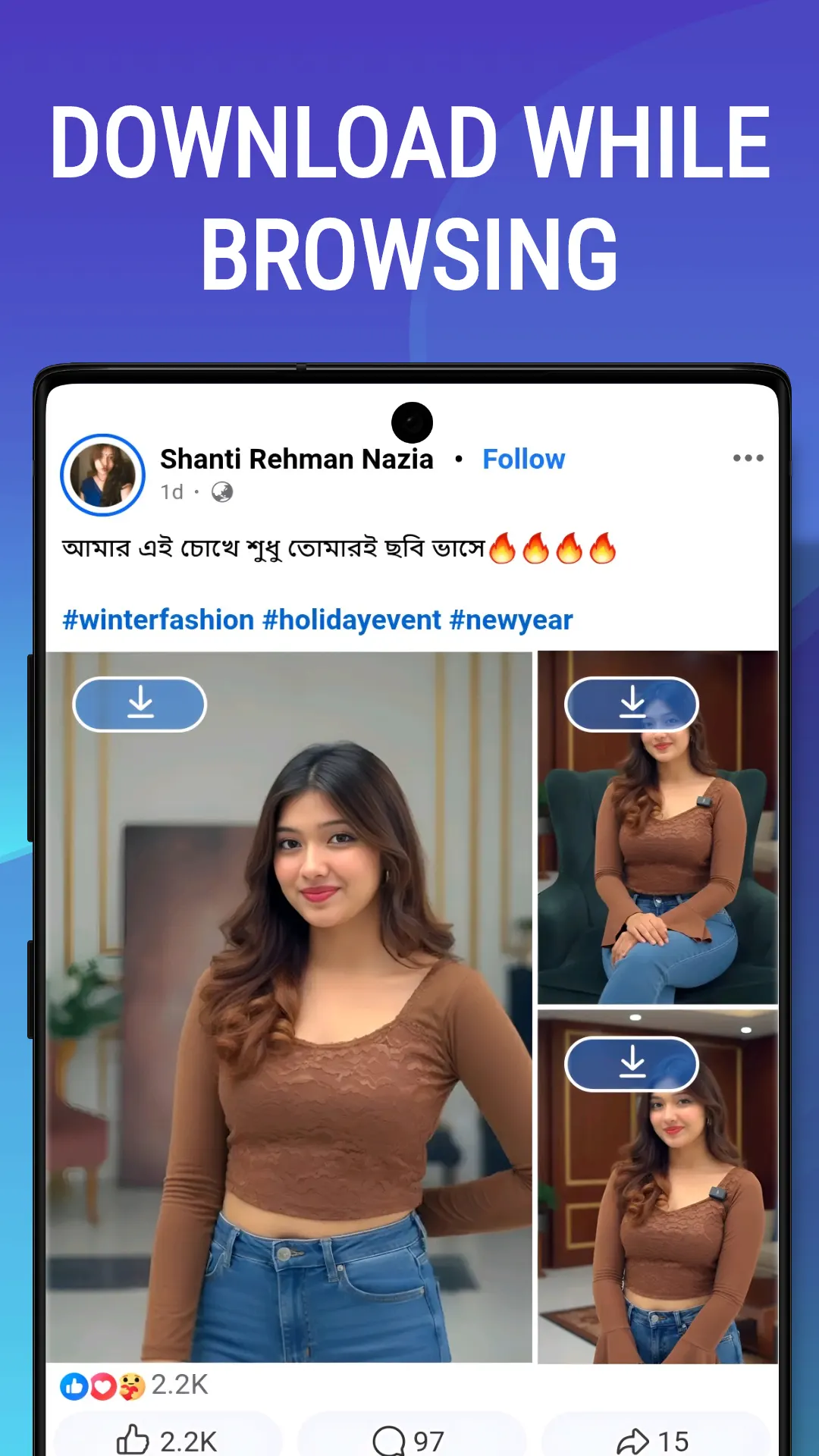 Fb Video Downloader screenshot 1 of 8