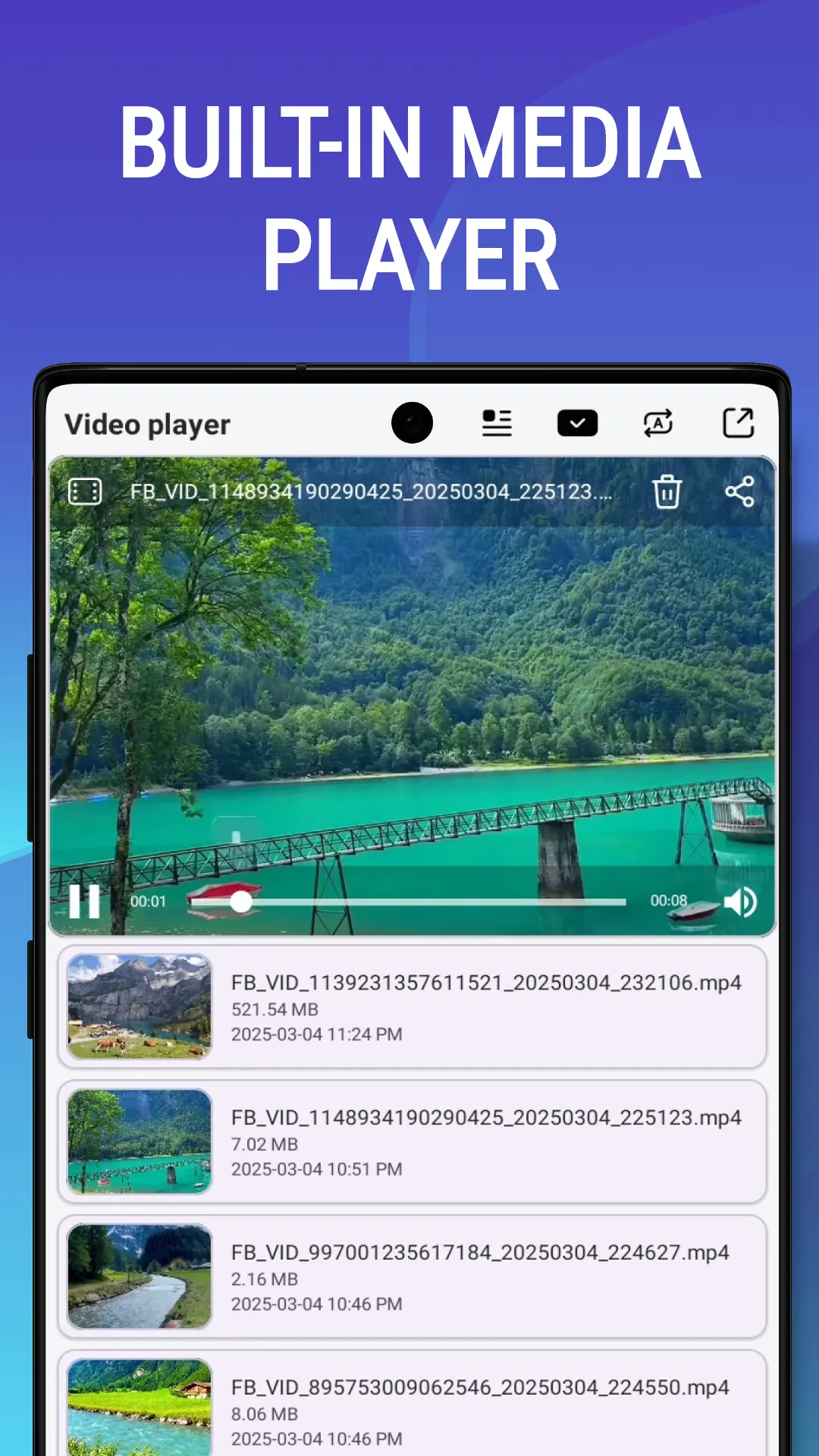 Fb Video Downloader screenshot 8 of 8