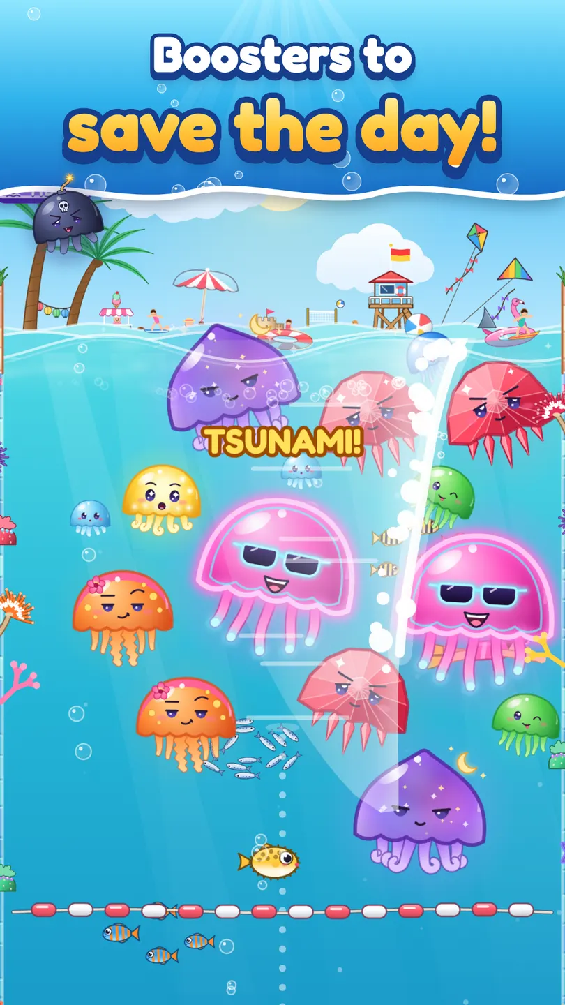 JellyVerse: boosters to save the day, the Tsunami rolling through the lagoon
