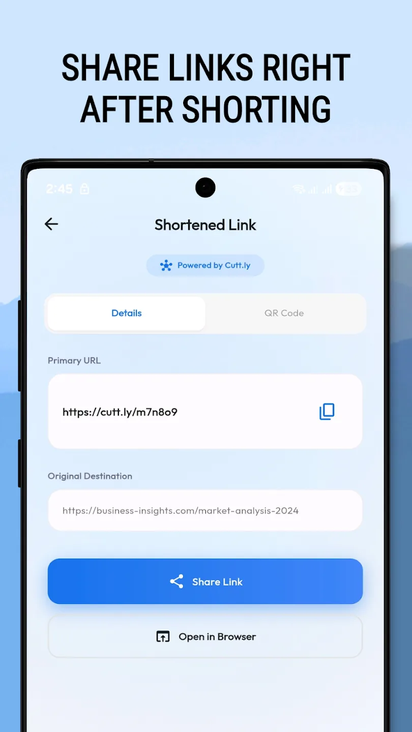Shortly: URL & Link Shortener screenshot 4 of 5